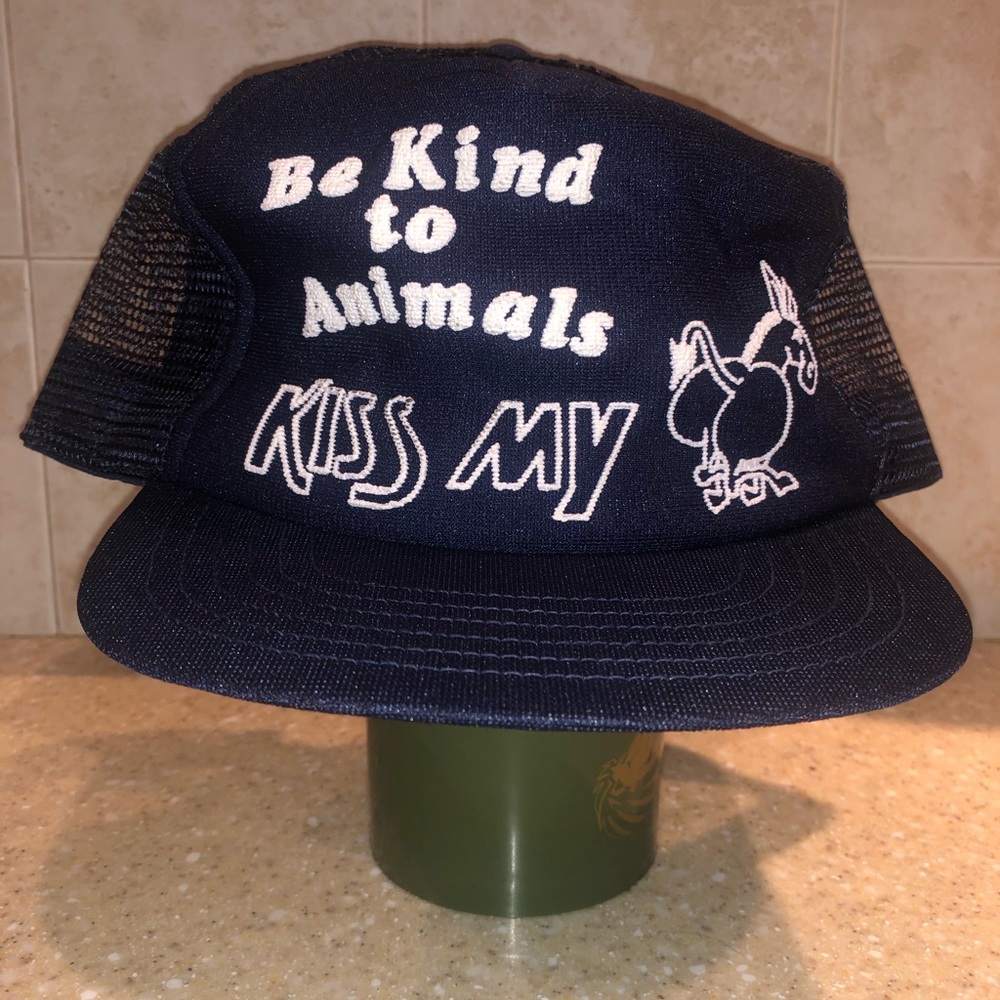 Authentic Vintage trucker style snap back cap